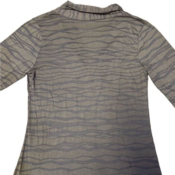 Lucy Women’s SP Leopard Print Sheer Long Sleeve Pullover for a Light Fall Layer - Picture 5 of 10